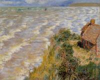 Monet, Claude Oscar - Rising Tide at Pourville